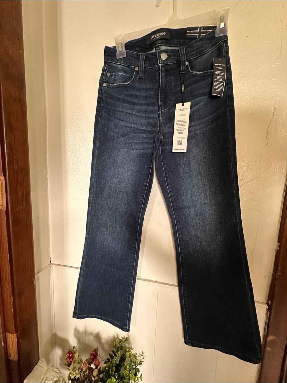 Liverpool Dark Indigo Denim Jeans Woman’s Size 2/26 - NWT